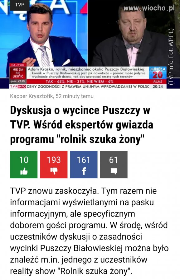 Z cyklu ,,wybitni eksperci w TVPinfo"