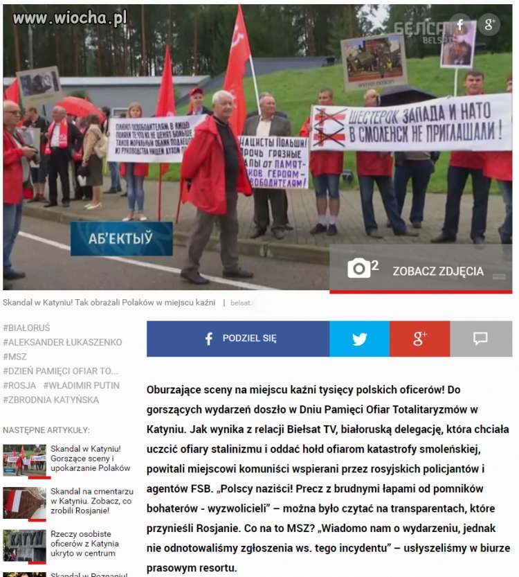 Tymczasem w Katyniu
