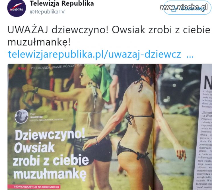 Boli ten Owsiak Rydzykowych wazeliniarzy 