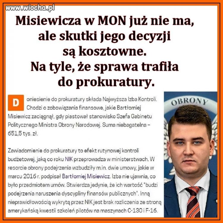 Misio i jego skutki