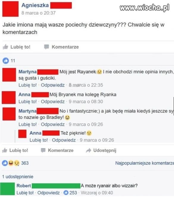 A możę Ryanari albo Wizzari?