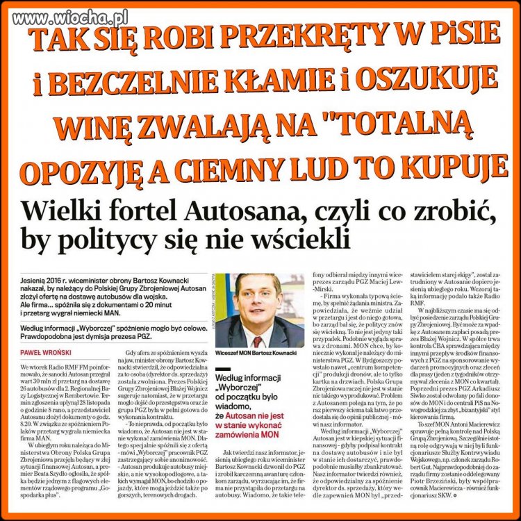 Tak sie robi przekrety