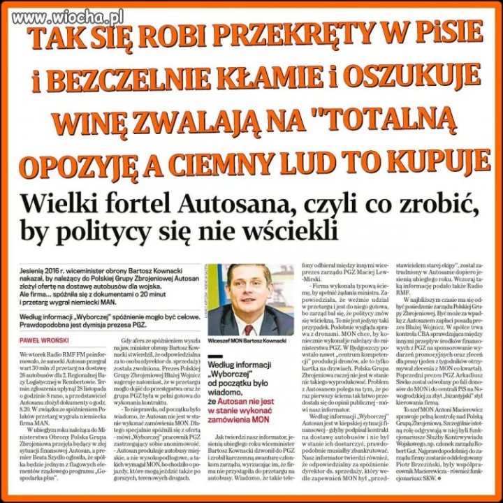Tak sie robi przekrety