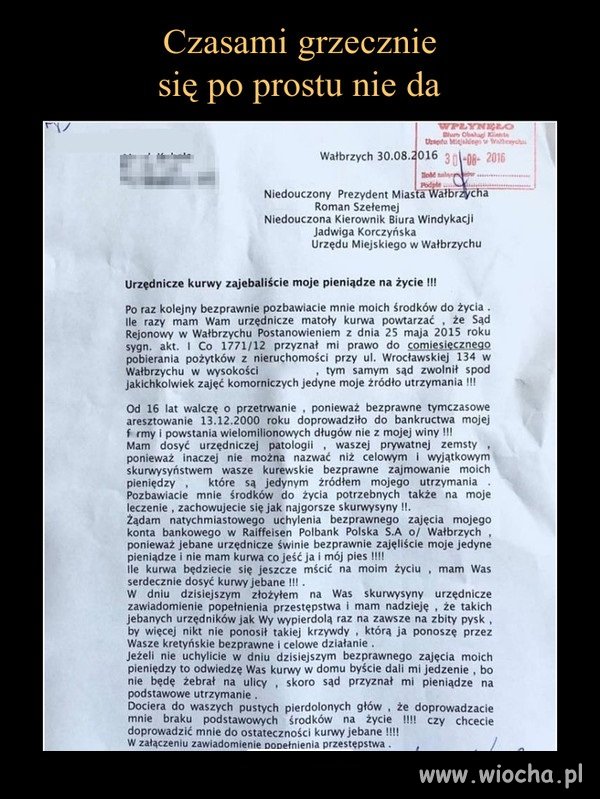 Błędy urzędników 