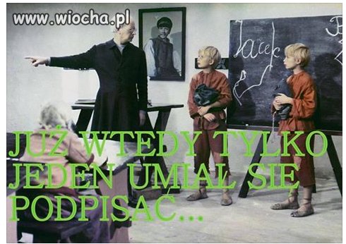 Szkoda,że został