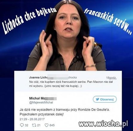 France jedne komentują pod moimi wstawkami!