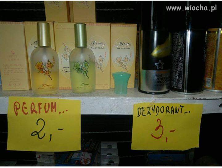 Perfum czy dezydorant?