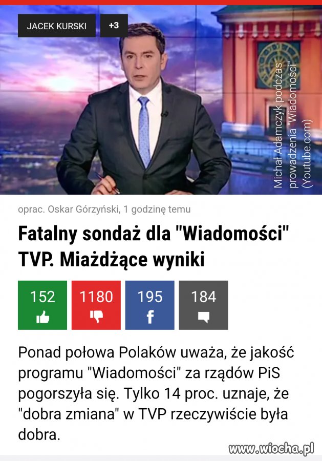 Nareszcie jakaś dobra wiadomość