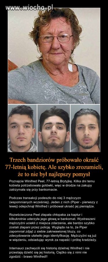 Walczyła o swoje