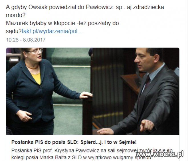 W razie procesu
