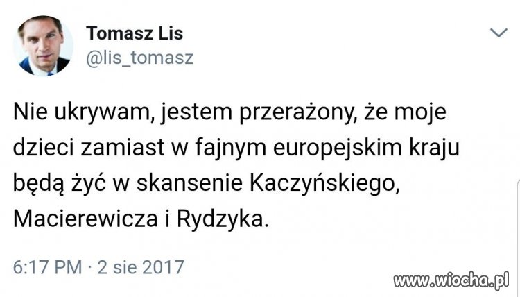 Pamiętaj Tomek, emigracja to szansa...