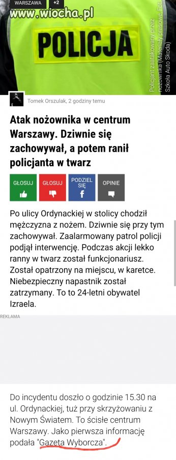 Takie sprostowanie fake newsa od kozy