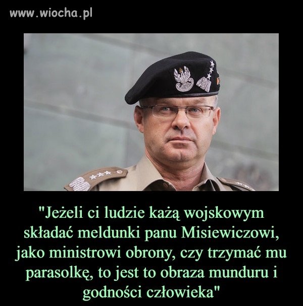 Gen. Skrzypczak jak zwykle krótko i na temat