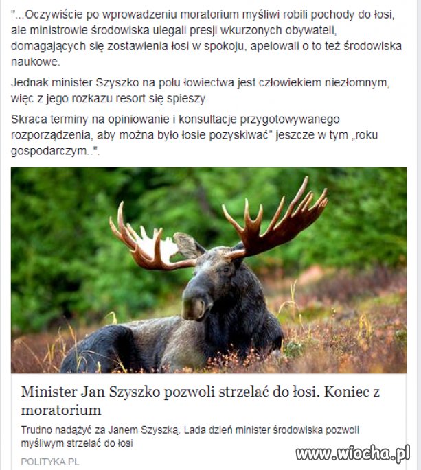 To jest minister ochrony własnej kieszeni i 