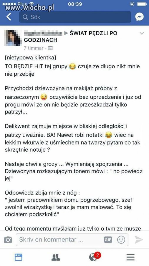 Nowa kariera przed chłopem
