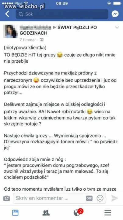 Nowa kariera przed chłopem