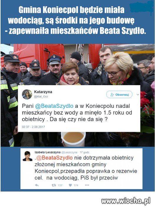A wody dalej nie ma hahahah