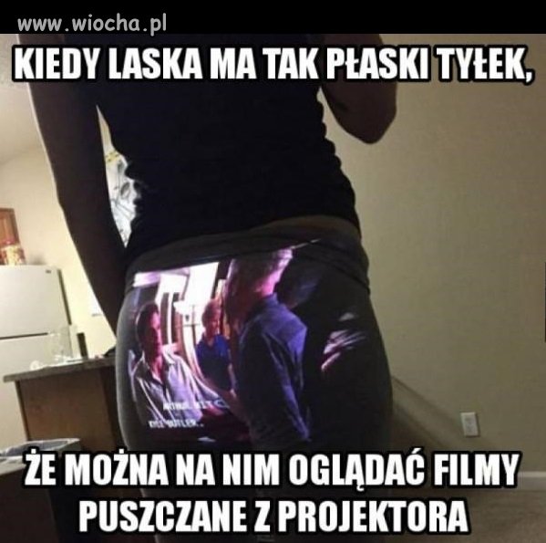 Płaski tyłek