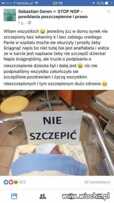 Nie szczepić