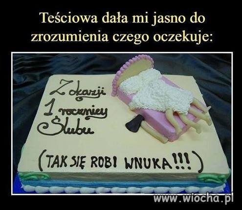 Przekaz dla zięcia