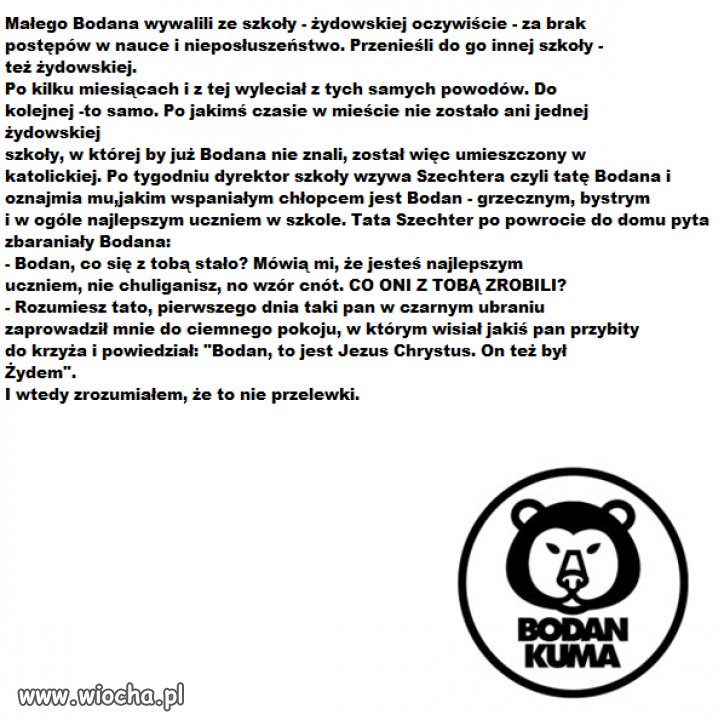 Pozwolę sobie dodać mały dowcip. 