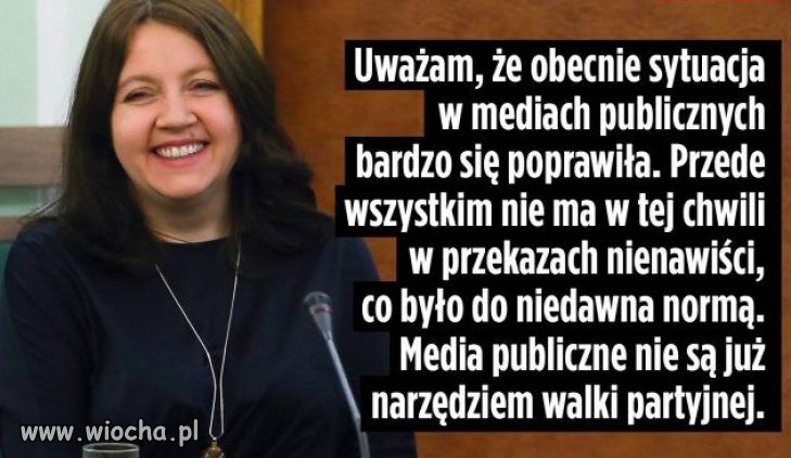 Piękna i dowcipna. 