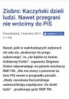 A propos ,,nowych" taśm od Sowy