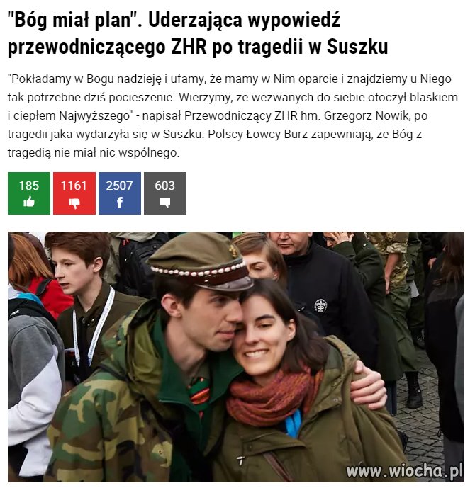 Myślałem, że to żart ale jednak nie