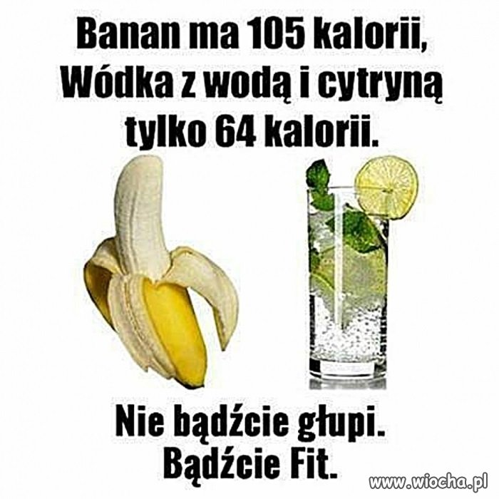 Nie wrzucaj w siebie byle czego!