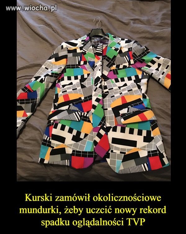 Nowa marynarka dla Krzysia Ziemca