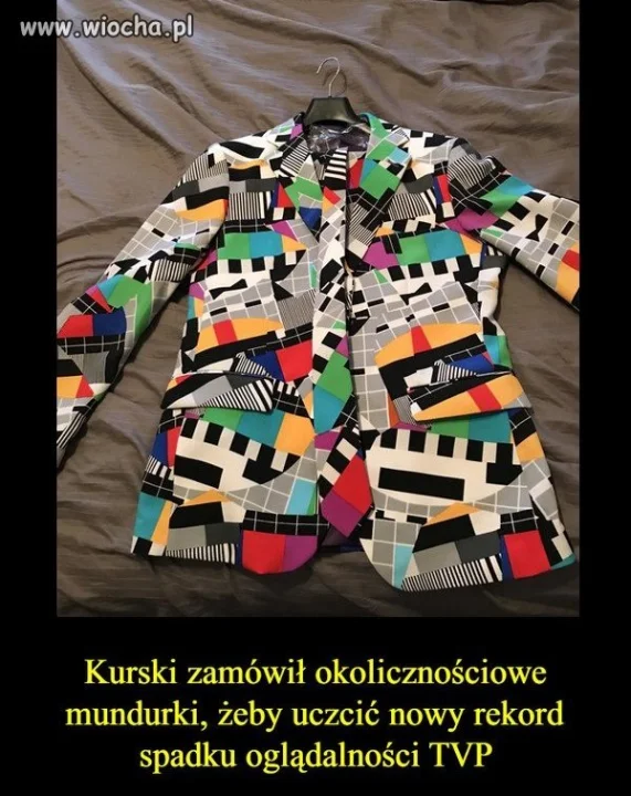 Nowa marynarka dla Krzysia Ziemca