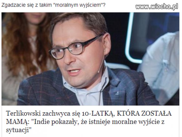 Gdy rozum śpi pojawia się pan Tomasz. 