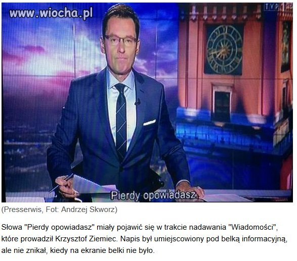 A tym czasem w Serocku TVP obnaża prawdę.