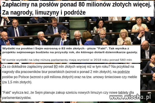 Nagrody, limuzyny, podróże, tablety