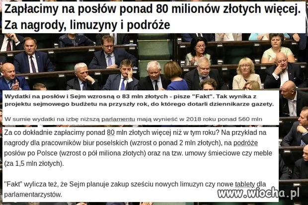 Nagrody, limuzyny, podróże, tablety