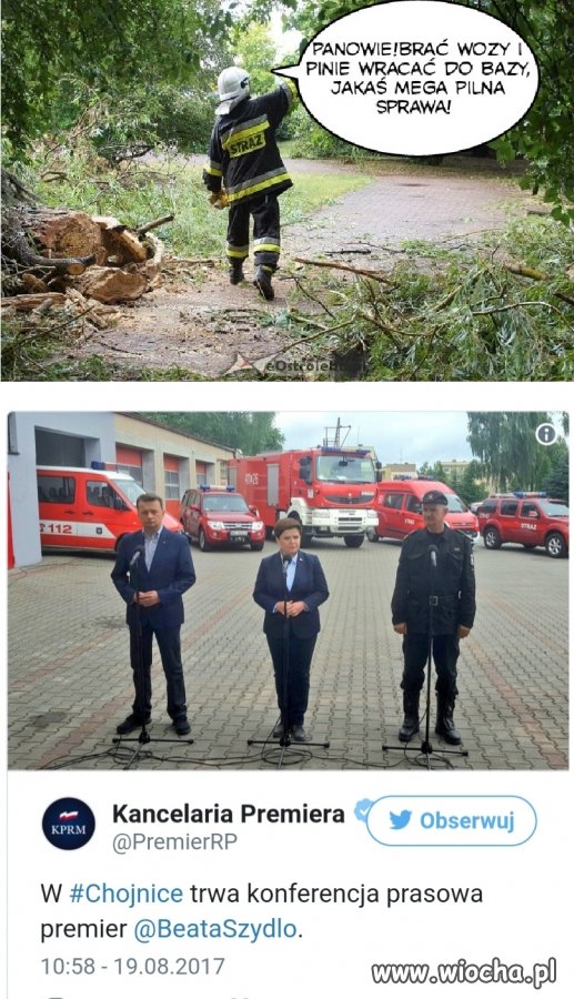 Panowie!Brać wozy...