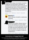 Komentarze na fanpage Biedronki
