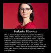 Mały apel do posłanki