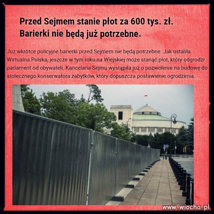 Przed kim się tak odgradzają
