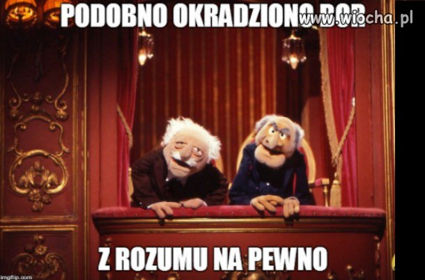Podobno okradziono BOR