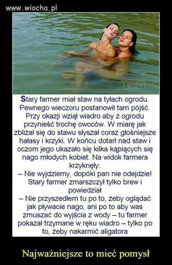 Najważniejsze to mieć pomysł