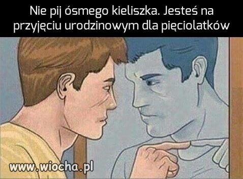 Nie można tyle pić soku jabłkowego