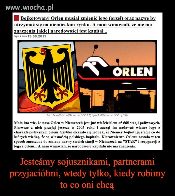 W ramach rewanżu powinniśmy bojkotować Lidla, Kaufland