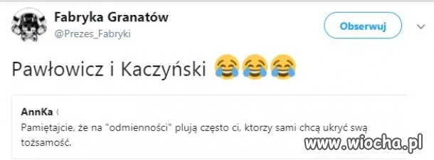 Ocena surowa, ale trafna.
