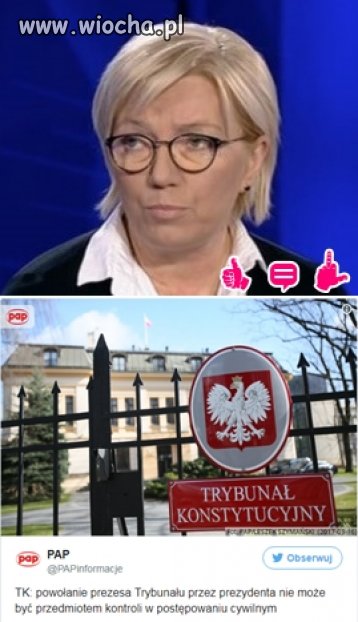  PRZYŁĘBSKA ORZEKŁA, ŻE NIKT POZA PRZYŁĘBSKĄ 