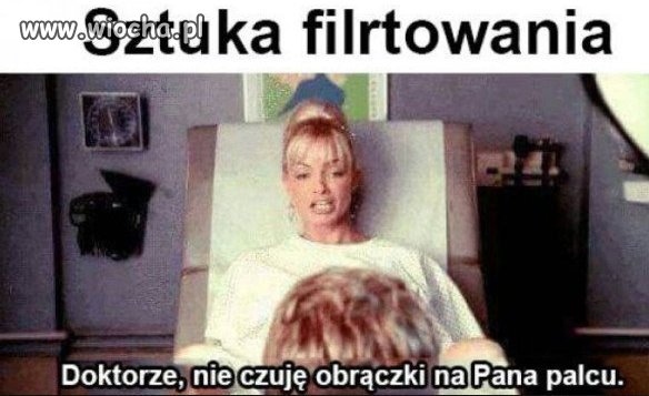 Dyskretny flirt.