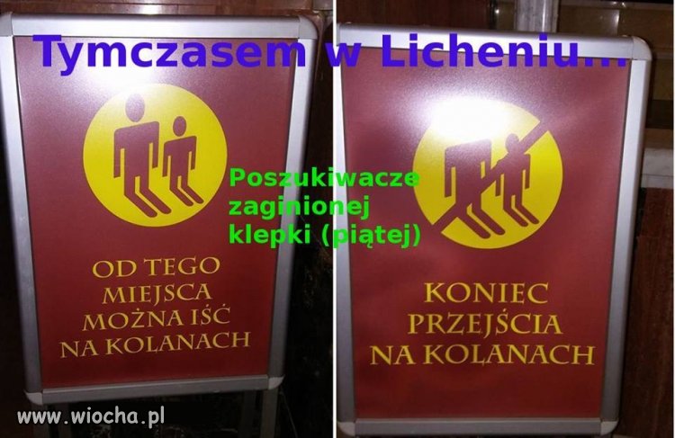 Tymczasem w Licheniu 