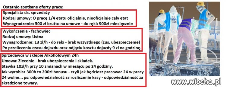 Ciągle słyszę że brakuje ludzi do "Pracy"