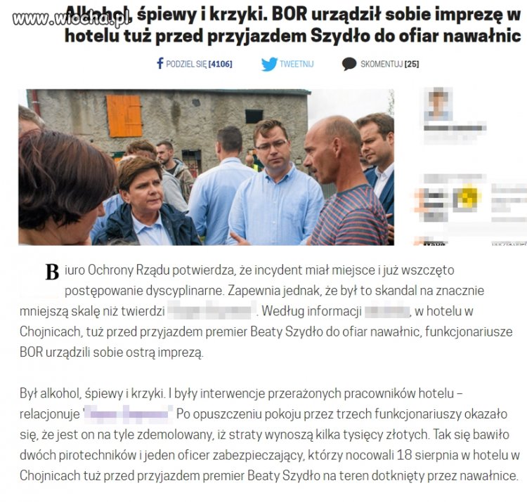 Starych doświadczonych borowików wyje.ali