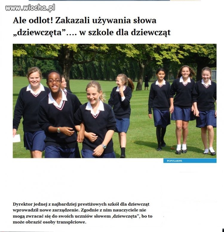 Nie wiem czy się śmiać czy płakać...
